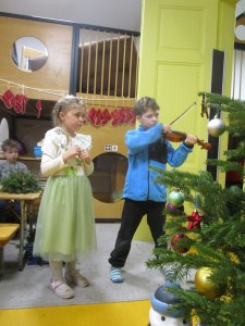 Fröhlich schallt es aus dem Integrativen Kindergarten „Am Feuerwehrplatz“