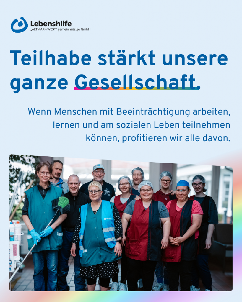 Teilhabe stärkt unsere ganze Gesellschaft