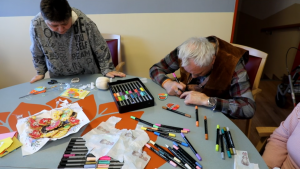 Fröhliche Osterstimmung in der Schillerstraße! 🐣🌷